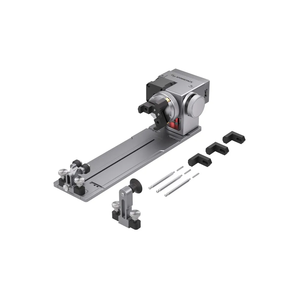 AtomStack R8 Rotary Chuck – Präzisions-Spannmodul für Rund- & Sonderformen